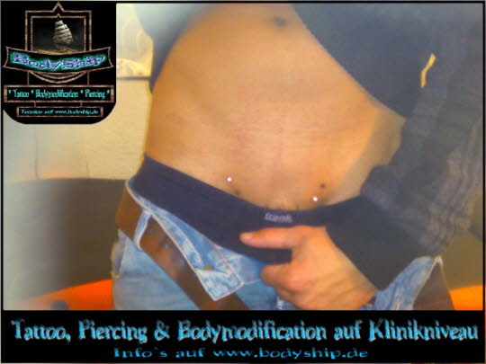 Surface Intim Hüfte Lende - Dozent Ben Lucht -professionell bodymodification und piercen-lernen